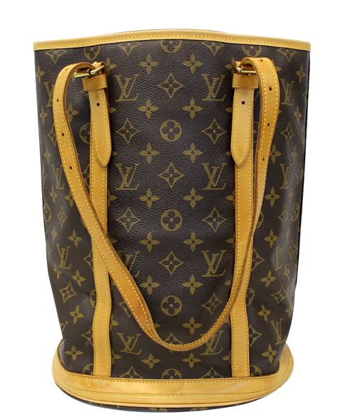 lv bucket gm size|LOUIS VUITTON Monogram Bucket G.